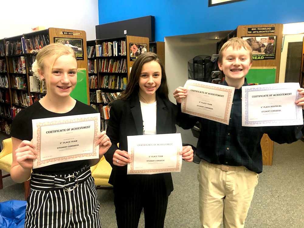GLJHS students shine at Student Congress GOAL event